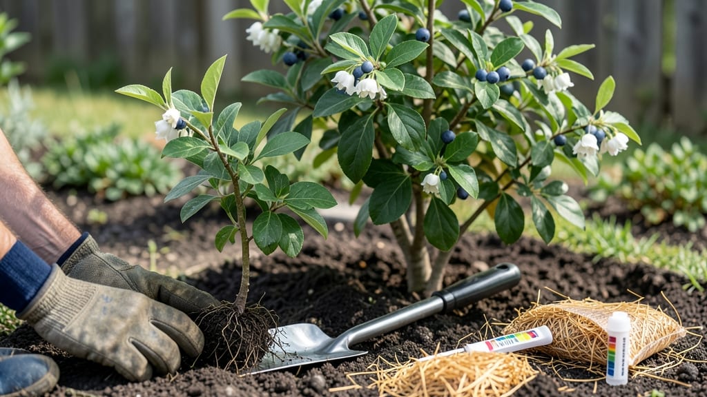 When to Plant Blueberry Bushes in Alabama: Southern Heat Zones & Chill-Hour Variety Guide