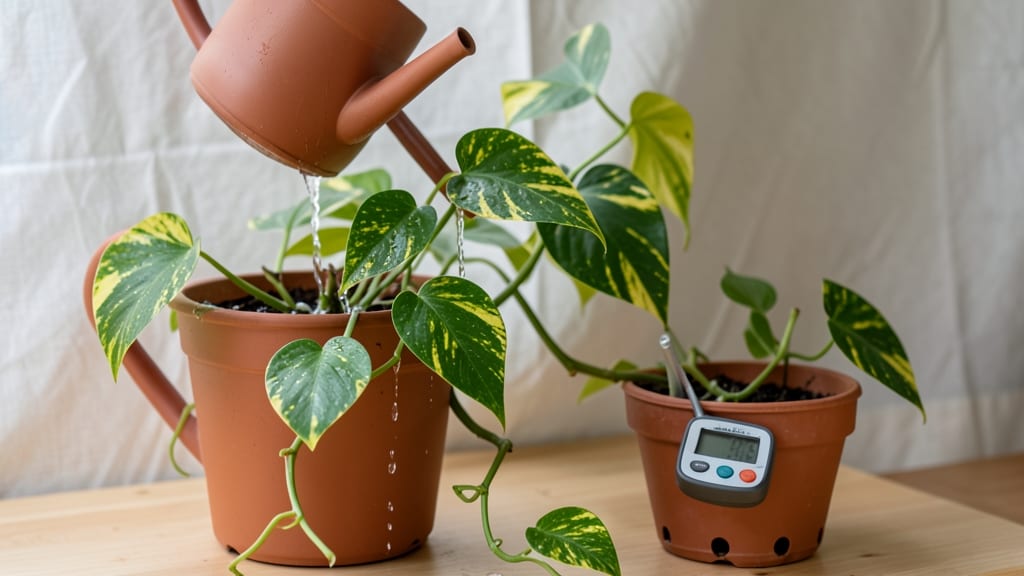 Pothos Plant Watering Guide: How Often to Avoid Root Rot or Dry Leaves