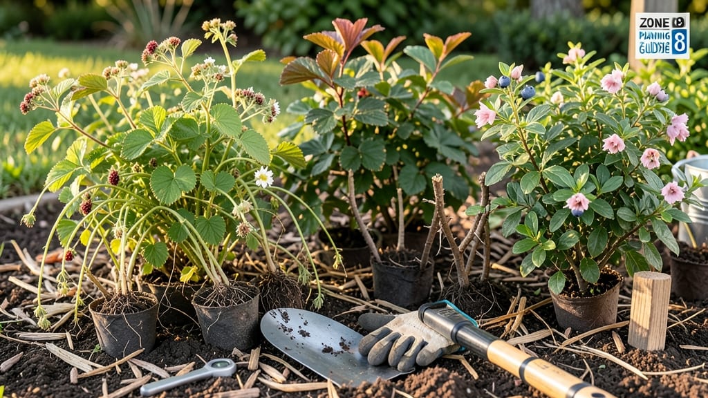 When to Plant Berries in Zone 8: Exact Months by Variety for Peak Yields