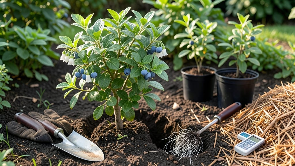 When to Plant Blueberry Bushes in Mississippi: Chill-Hour Matching Guide for Southern Success