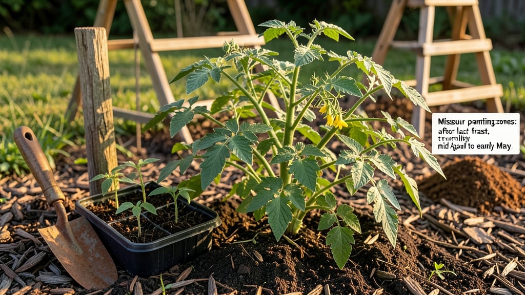 When Should You Plant Tomatoes in Missouri: Exact Weeks Before Last Frost by Variety Type
