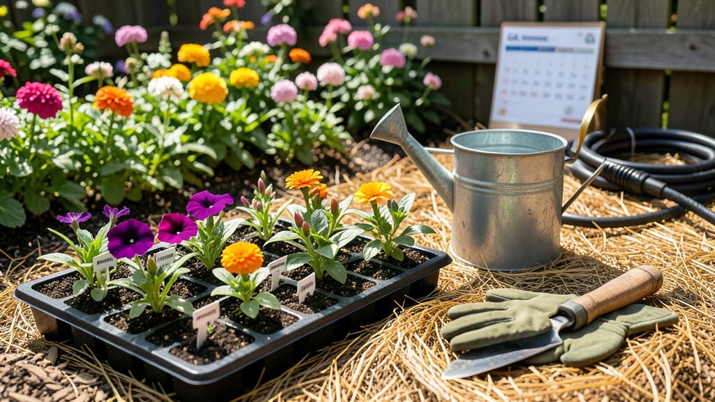 When to Plant Flowers in Georgia: Frost-Free Deadlines by Month and Variety
