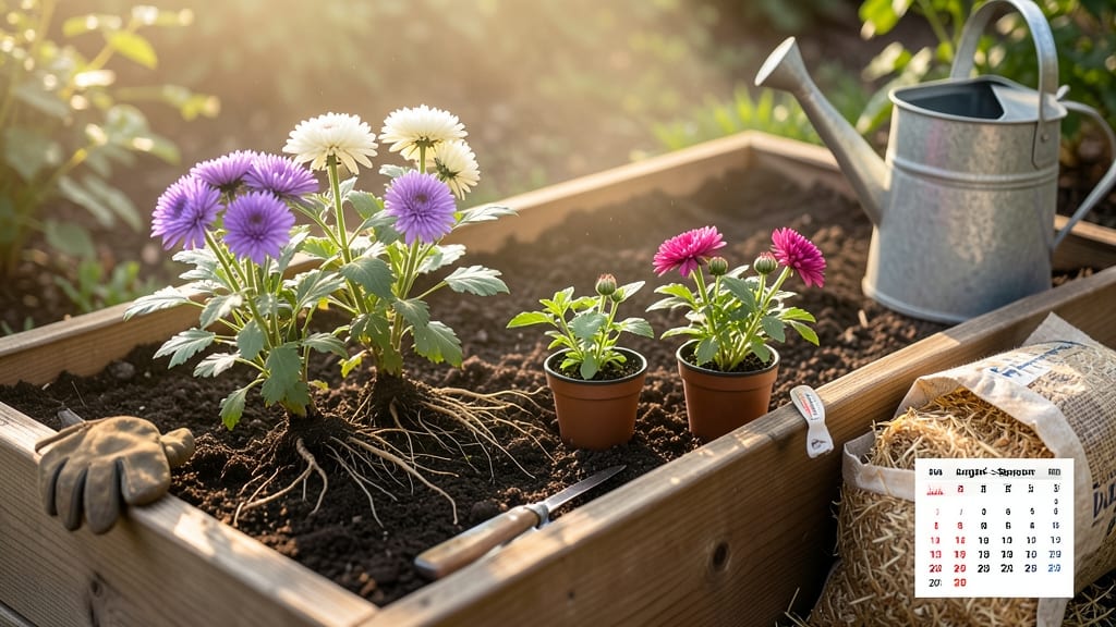 When Is the Best Time to Plant Mums in Ohio: Exact Weeks Before Frost for Vibrant Fall Blooms