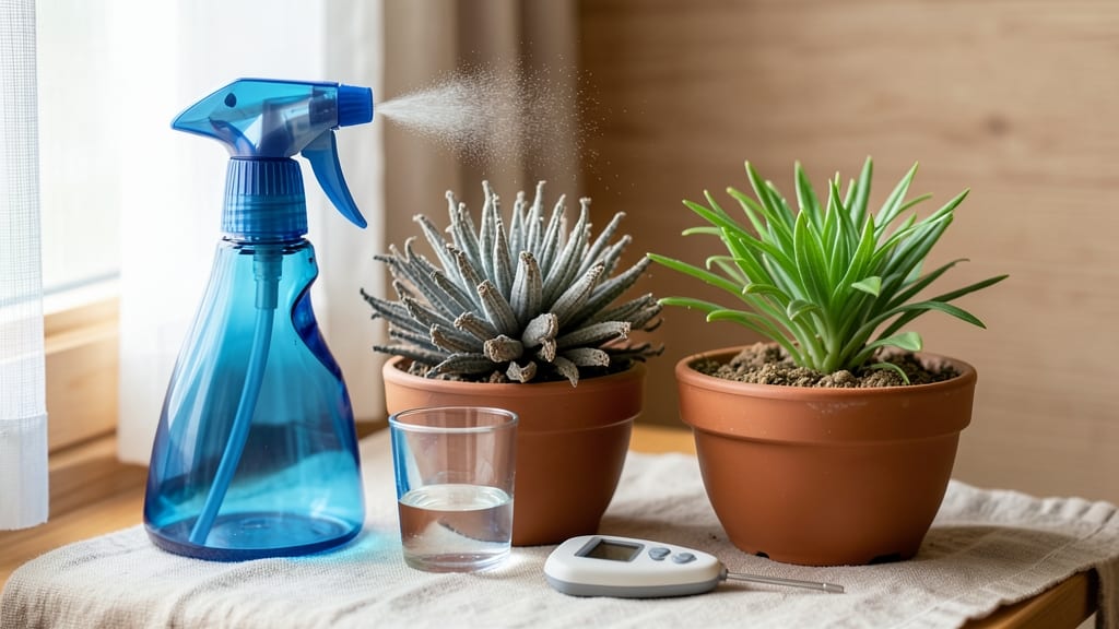 Resurrection Plant Watering: Revival Triggers and Exact Drought Cycles