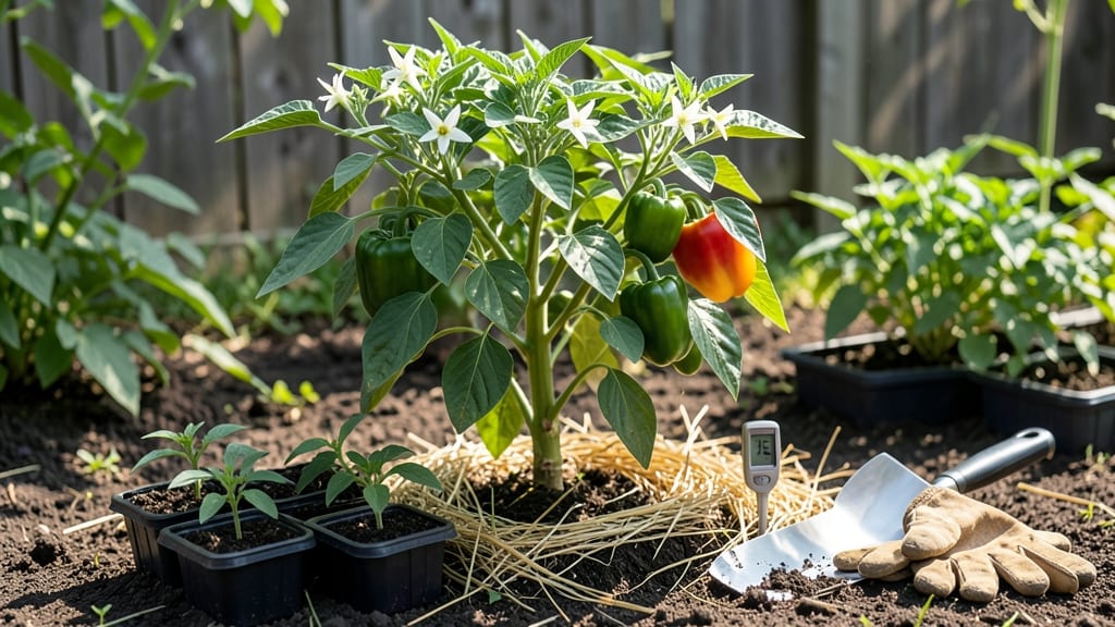 When to Plant Bell Peppers in Oregon: Soil Temp Triggers for Fast Germination