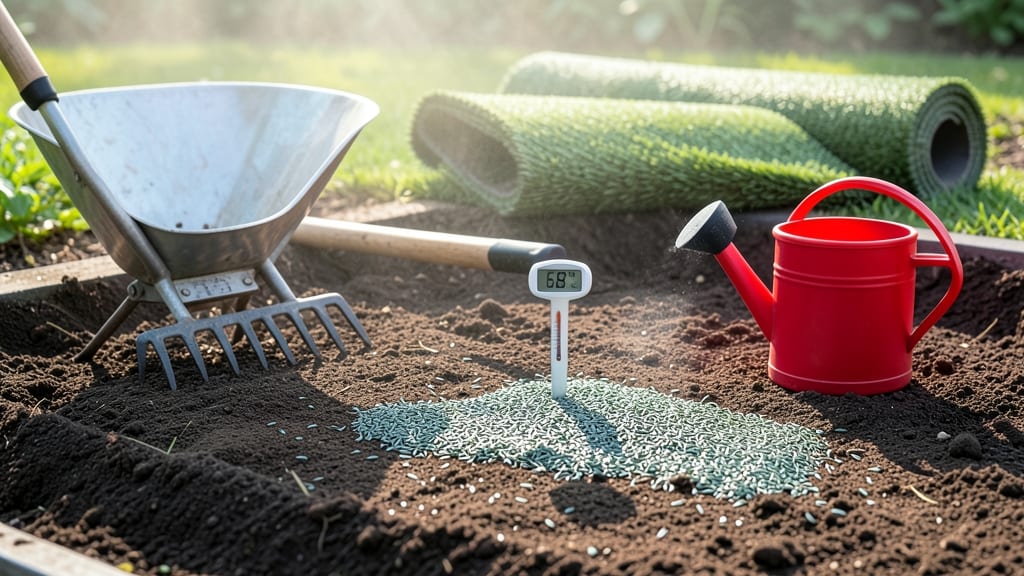 When Is the Best Time in Spring to Plant Grass Seed: After Soil Hits 60°F for Faster Sprouting