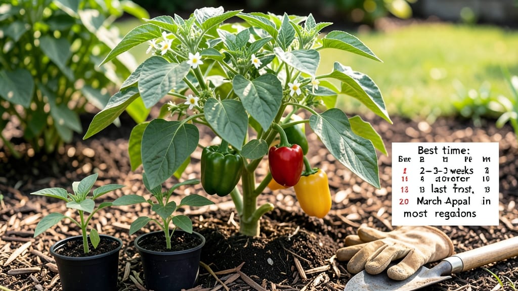 When to Plant Bell Peppers in California: Heat-Zone Timing for Zero Bolt Risk