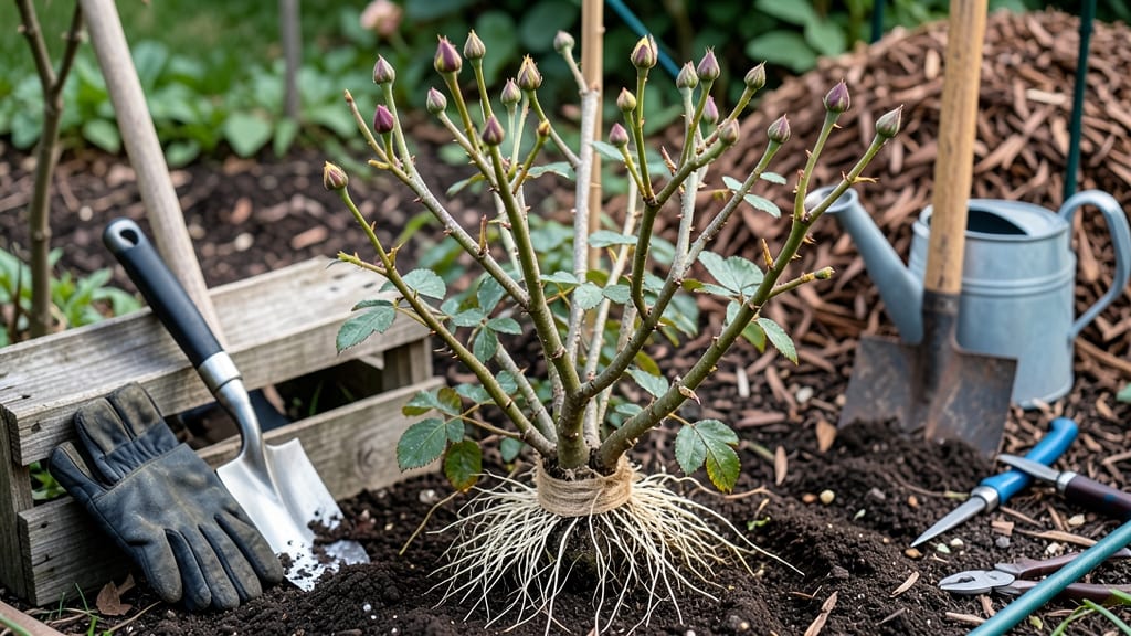 When to Plant Bare Root Roses in Zone 9: Late Fall Timing for Strong Root Growth Before Heat