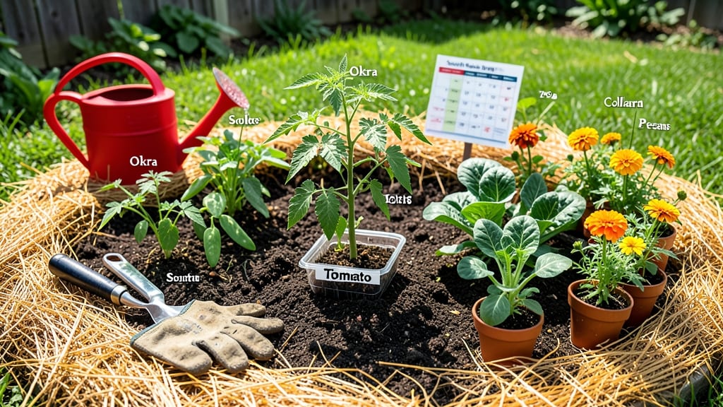 When to Plant a Garden in South Carolina: Heat-Tolerant Variety Calendar by Zone