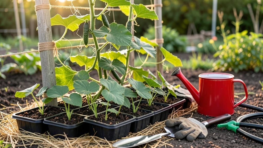 When to Plant Cucumbers in North Carolina: Soil Temp & Frost-Free Deadlines by Zone