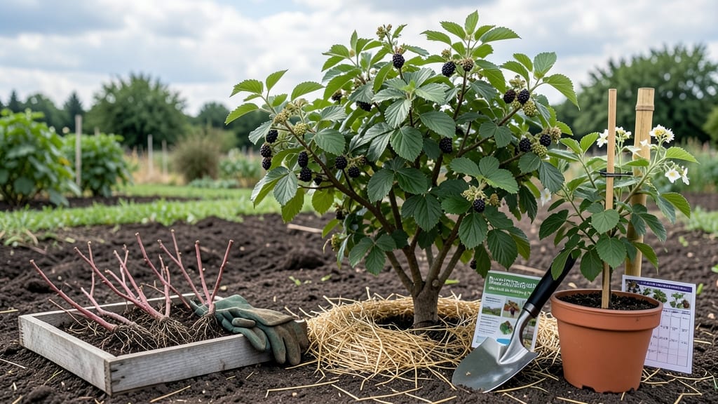 When to Plant Blackberries in Oklahoma: Chill-Hour Matching Guide for Thriving Canes