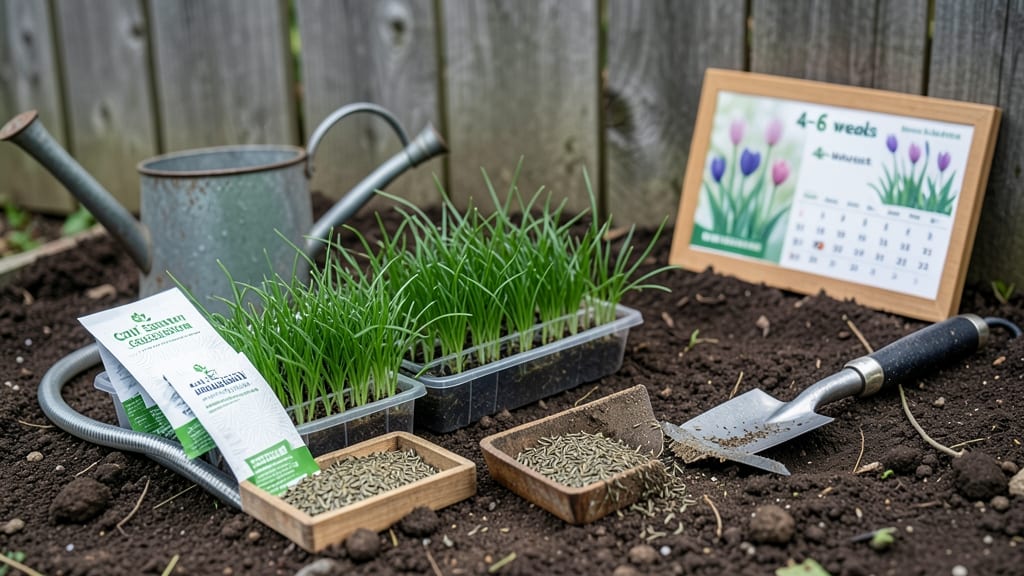 When to Plant Grass Seed in Spring: Exact Weeks Before Last Frost for Germination Success